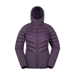 Mountain Warehouse Womens/Ladies Agile Padded Soft Shell Jacket - 8 UK, Purple