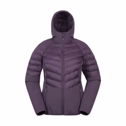 Mountain Warehouse Womens/Ladies Agile Padded Soft Shell Jacket - 18 UK, Purple