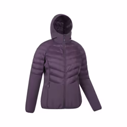 Mountain Warehouse Womens/Ladies Agile Padded Soft Shell Jacket - 18 UK, Purple