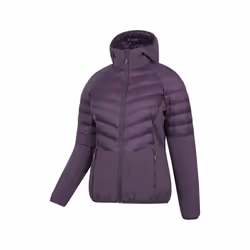 Mountain Warehouse Womens/Ladies Agile Padded Soft Shell Jacket - 18 UK, Purple