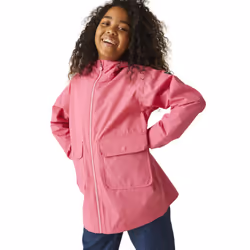 Regatta Childrens/Kids Beylina Waterproof Jacket - 13 Years, Flamingo Pink