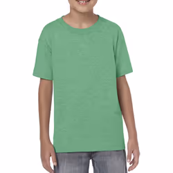Gildan Childrens/Kids Softstyle Plain T-Shirt - 3-4 Years, Irish Green