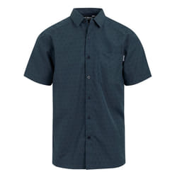 Regatta Mens Mindano IX Circle Short-Sleeved Shirt - S, Moonlight Denim
