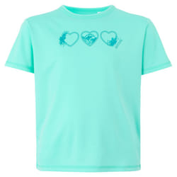 Regatta Childrens/Kids Alvarado IX Hearts T-Shirt - 9-10 Years, Aruba Blue