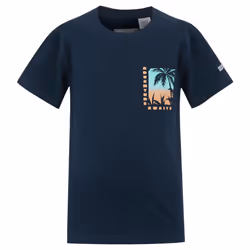 Regatta Childrens/Kids Bosley VIII Parasailing T-Shirt - 7-8 Years, Navy