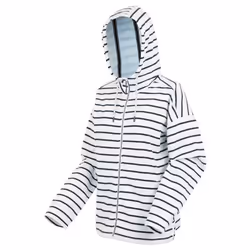Regatta Womens/Ladies Bayletta II Striped Full Zip Hoodie - 26 UK, White/Navy