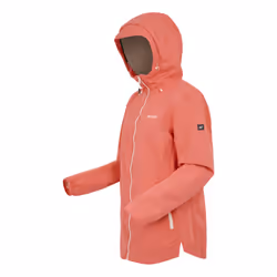 Regatta Womens/Ladies Hamara IV Waterproof Jacket - 12 UK, Peach Bloom