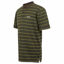 Regatta Mens Kildra Polo Shirt - XXL, Black