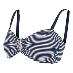 Regatta Womens/Ladies Aceana III Seeksucker Bikini Top - 10 UK, Navy/White