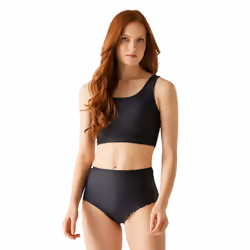 Regatta Womens/Ladies Orla Kiely Jasmine Flower Reversible Bikini - 14 UK, Black