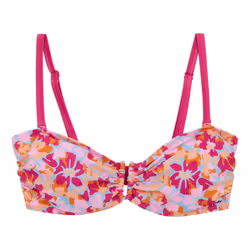 Regatta Womens/Ladies Aceana III Summer Floral Bikini Top - 10 UK, Pink/Blue/Orange