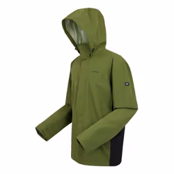 Regatta Mens Matt II Waterproof Jacket - XL, Nephrite Green/Black