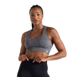 Dare 2B Womens/Ladies Dont Sweat It II Sports Bra - L, Ebony Grey