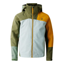 Dare 2B Childrens/Kids Explore II Waterproof Jacket - 13 Years, Olivine Green/Hedge Green