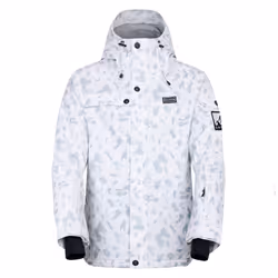 Dare 2B Womens/Ladies Ski Life Dash Print Ski Jacket - 20 UK, White
