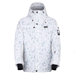 Dare 2B Womens/Ladies Ski Life Dash Print Ski Jacket - 20 UK, White