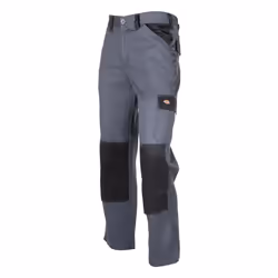 Dickies Mens Everyday Contrast Panel Trousers - 38R, Grey