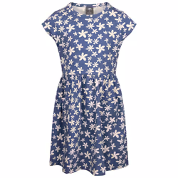 Trespass Girls Happiness Dress - 3-4 Years, Blue Tone
