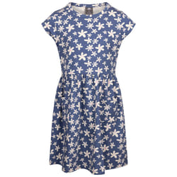 Trespass Girls Happiness Dress - 3-4 Years, Blue Tone