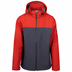 Trespass Mens Moyler DLX Soft Shell Jacket - XXL, Red