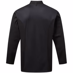 Premier Mens Coolchecker Long-Sleeved Chef Jacket - 3XL, Black