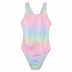 Regatta Girls Katrisse Mermaid Shimmer One Piece Swimsuit