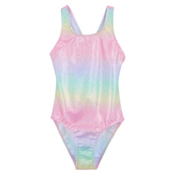 Regatta Girls Katrisse Mermaid Shimmer One Piece Swimsuit