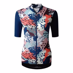Dare 2B Womens/Ladies AEP Stimulus III Animal Print Jersey - 8 UK, Navy/Multicoloured