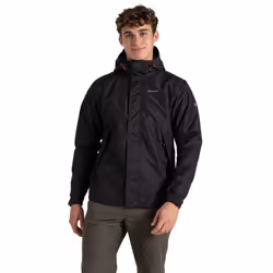 Craghoppers Mens Ossus Waterproof Jacket - XL, Black
