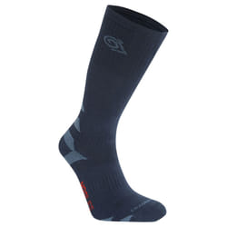 Craghoppers Unisex Adult Adventure Insect Repellent Boot Socks - 3 UK-5 UK, Blue Navy/Blue Stone
