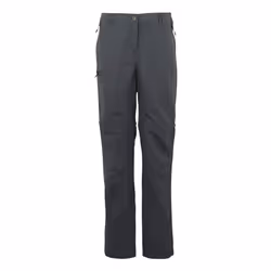 Regatta Womens/Ladies Chaska III Zip-Off Hiking Trousers - 12 UK L, Seal Grey
