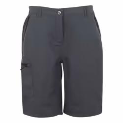 Regatta Womens/Ladies Chaska III Zip-Off Hiking Trousers - 12 UK L, Seal Grey