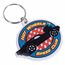 Hot Wheels Speed Club PVC Keyring