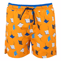 Regatta Boys Skander III Stingray Swimming Trunks - 15-16 Years, Bright Marigold