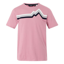 Regatta Mens Linear Mountain T-Shirt - XL, Lilas