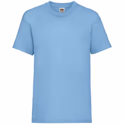 Fruit of the Loom Childrens/Kids Value T-Shirt - 2-3 Years, Sky Blue