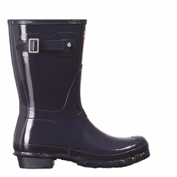 Hunter Womens/Ladies Original Short Wellington Boots - 6 UK, Navy