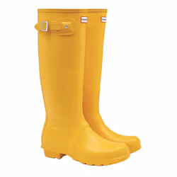 Hunter Womens/Ladies Original Tall Wellington Boots - 8 UK, Yellow