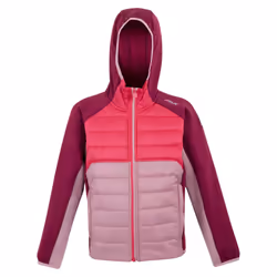Regatta Childrens/Kids Kielder IX Hybrid Jacket - 11-12 Years, Lilas/Pop/Beaujolais