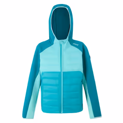 Regatta Childrens/Kids Kielder IX Hybrid Jacket - 11-12 Years, Turquoise/Aruba Blue/Exotic Plume