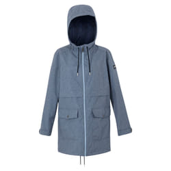 Regatta Womens/Ladies Navaeh Contrast Zip Waterproof Jacket - 16 UK, Chambray/Dark Denim