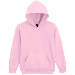 Gildan Childrens/Kids Softstyle Midweight Hoodie - L, Light Pink