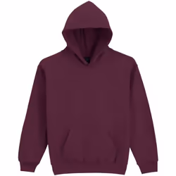 Gildan Childrens/Kids Softstyle Midweight Hoodie - L, Maroon
