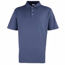 Premier Mens Studded Polo Shirt - XS, Navy