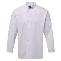 Premier Mens Essential Long-Sleeved Chef Jacket - 5XL, White