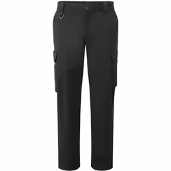 Premier Unisex Adult Stretchchecker Cargo Trousers - 3XL L, Black