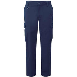Premier Unisex Adult Stretchchecker Cargo Trousers - XL R, Navy