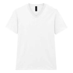 Gildan Mens Softstyle V Neck T-Shirt