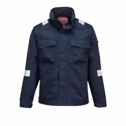 Portwest Mens FR68 Bizflame Ultra Jacket - S, Navy