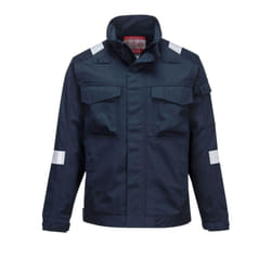 Portwest Mens FR68 Bizflame Ultra Jacket - S, Navy